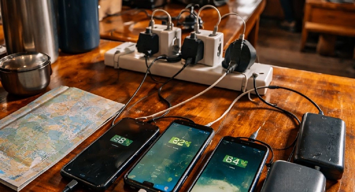 battery charging in everest trek